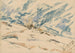 Montaña nevada - Zolo Palugyay — vista de la obra