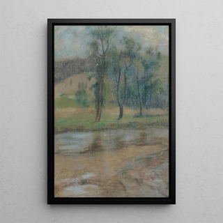 Zolo Palugyay - Stromy pri rieke.webp