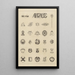 ABC zuan Pl30 - Zuan Kenkykai — cuadro enmarcado en la pared