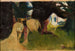 in front of the dragon's lair, fairy tale scene - Zygmunt Grabowski — artwork view