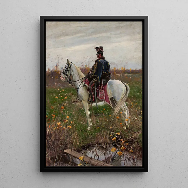Zygmunt Rozwadowski - Hussar from the 13th Regiment of the Army of the Duchy of Warsaw.webp