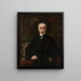 Retrato de Antoni Strzaecki - Zygmunt Strzałecki — cuadro enmarcado en la pared