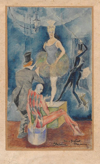 Zygmunt Waliszewski - Scene in a circus Svetlana.webp