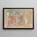 Niños cantando - Zygmunt Waliszewski — cuadro enmarcado en la pared