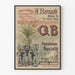 Vintage Advertising Poster Porcelains G. Boutigny