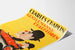 Póster vintage Charles Chaplin Caballeros conductores en coche rojo