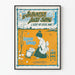 Póster vintage A Canción japonesa para bebé por Gustav Luders