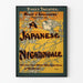 Póster vintage A Japanese Nightingale - Decoración mural artística