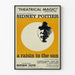 Póster vintage de teatro A Raisin in the Sun con Sidney Poitier