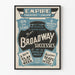 Póster vintage del teatro Broadway - Teatro Empire Salem