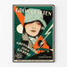 Póster vintage de cine « Gröna Hatten » con Greta Garbo