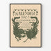 Póster calendario litográfico 1903 con motivo de gallinas