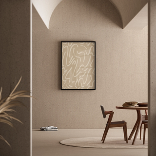 Tableau Bohème - Rêverie Beige | Reproduction Tableau Décoration murale affiche copie