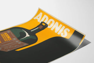 Vintage poster for ADONIS herbal liqueur