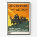 Vintage Military Poster US Army - Field Artillery