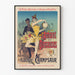 Póster vintage L'Amante de las Bailarinas de Félicien Champsaur