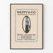 Póster vintage Reppy & Co deporte Ámsterdam-Utrecht