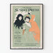 Póster vintage Philadelphia Sunday Press 1896