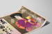 Póster tradicional japonés Kimono y peces decoración de pared — vista de la obra