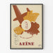Póster vintage Mal de los Transportes AEÏNE
