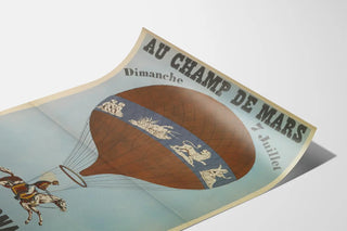 affiche-de-la-premiere-ascension-equestre-de-poitevin-au-champ-de-mars-le-7-juillet-1850