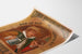 Vintage Brasserie des Saules, Bar-le-Duc advertisement, shown on a gently curved sheet, perspective view.