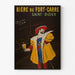 Póster vintage - Cerveza del Fort-Carré, Saint-Dizier por Leonetto Cappiello