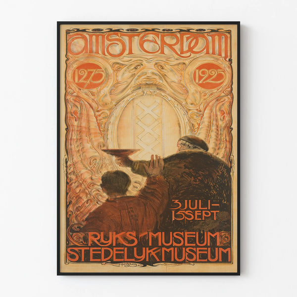 affiche-voor-de-tentoonstelling-amsterdam-1275-1925