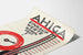 Póster vintage AHIGA termómetro y barómetro de divisas