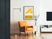 Vintage wall decoration poster AIDS-Hilfe Pforzheim