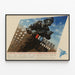 Wall Poster of the British Army Airborne Forces — framed artwork on a wall