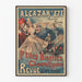 Póster vintage Alcázar de Verano - Revista P'tites Binettes Champs Élysées