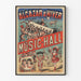 Vintage poster of Alcazar d'Hiver Music Hall, British troupe