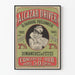 Vintage poster of Alcazar d'Hiver with Miss Bepoix