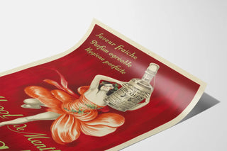 Vintage Ricqlès Peppermint Liquor Poster