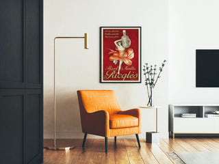 Vintage Ricqlès Peppermint Liquor Poster
