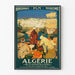 Póster vintage Argelia - Póster de turismo y vacaciones invernales PLM