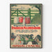 Póster vintage de exposición de leche limpia Hamburgo 1903