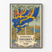 Póster vintage de la Exposición de Estocolmo 1897
