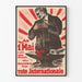 Wall decoration poster for May 1st – Labour Day and Workers' Solidarity