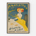 Vintage poster Amandines de Provence biscuits H. Lalo
