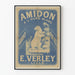 Póster vintage Amidon en el Oso Blanco E.Verley Lille