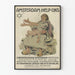 Póster vintage Ámsterdam Ayúdanos – Ayuda a los niños judíos hambrientos