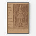 Vintage Historical Harvard College Poster
