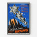 Póster vintage Ángeles sobre Broadway película clásica