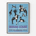 Póster decorativo de caza del antílope Navajo - Indian Court 1939