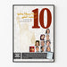 Poster Awareness Census 2010 United States - Committed Wall Decoration