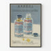 Póster vintage publicitario Arhéol Príncipe Activo Esencia de Sándalo