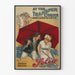 Póster retro En La Esquina del Transfer - Comedia dramática vintage