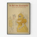 Póster vintage 'En el baile de los estudiantes' de Henri de Toulouse-Lautrec